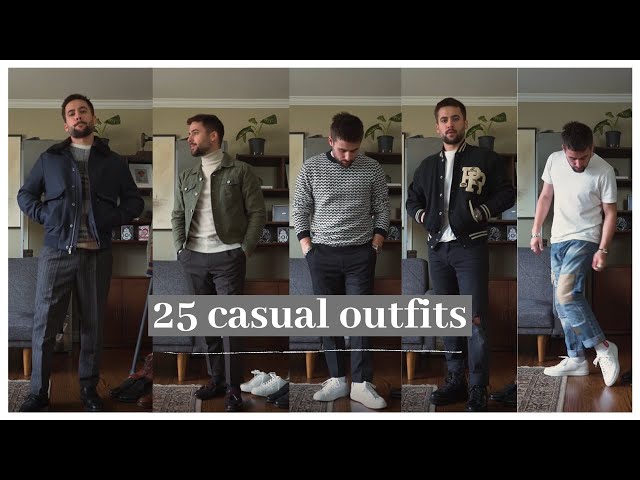 25 Outfits to Wear when theres nothing to wear | 25 easy and stylish outfits for men