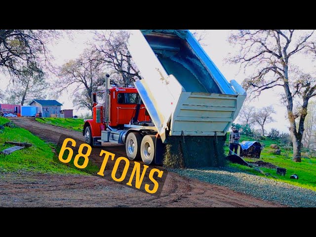 NEW GRAVEL, 68 TONS | Building A Homestead