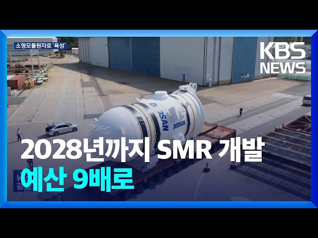 게임체인저 SMR 설계부터 제작까지 우리 손으로 / KBS  2024.02.23.