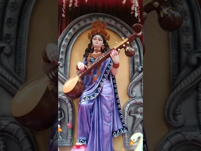 Berhampore saraswati puja 2025 🌺 #shorts #saraswatipuja #saraswatipuja2025 #tranding