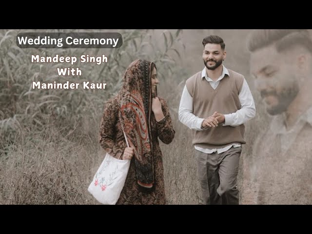 Wedding Ceremony || Mandeep Singh With Maninder Kaur || Happy Studio Jalalpur Mob: 98729-06025.