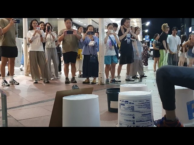 Busking in Kyoto, Japan