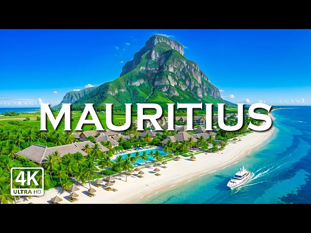 Mauritius 4K – Nature Relaxation Film – Meditation  Relaxing Music – Amazing Nature