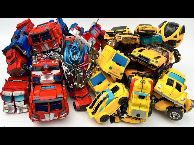 New Transformers Autobots collection: OPTIMUS PRIME TRUCK BUMBLEBEE (Animated) Robotcar Tobot Carbot