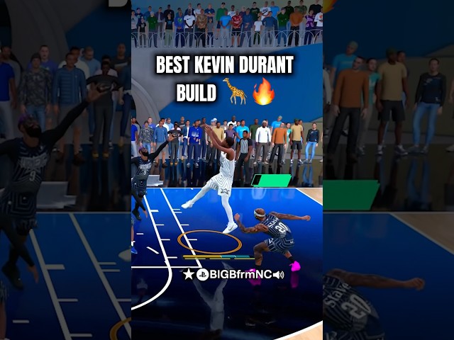 6’ 10” Kevin Durant build is a DEMIGOD on NBA 2K25! #shorts