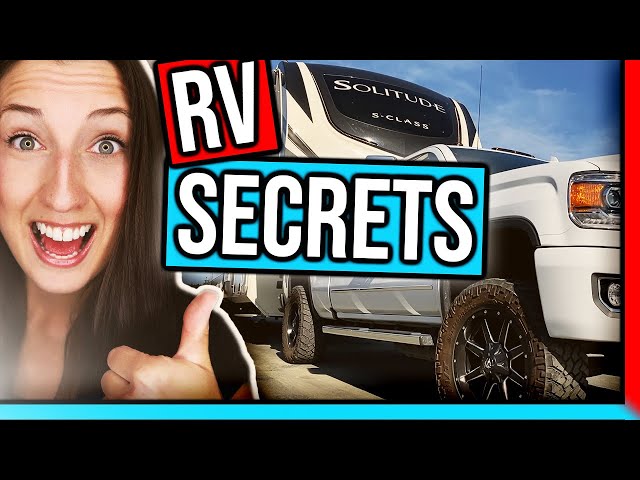 RV Tools - 10 Best Secrets For RV Living!!