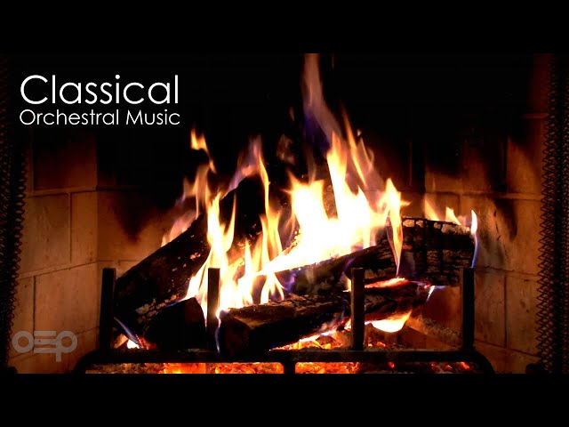 Classical Music & Fireplace 24/7 | Beethoven, Chopin, Puccini, Vivaldi, Tchaikovsky