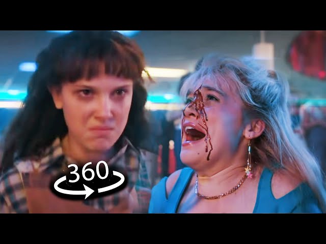 360° Eleven Attacks Angela POV | Stranger Things S4