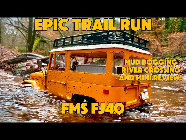 Epic Scale RC Trail Run and upgrade review FMS FJ40