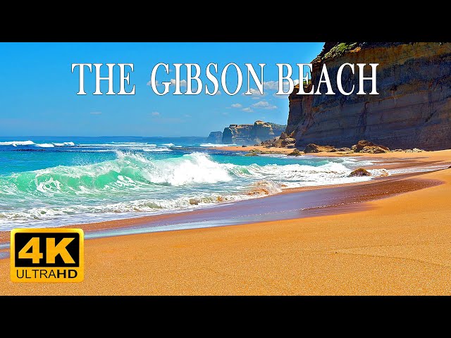 The Gibson Beach view to The 12 Apostles, The Great Ocean Road, Victoria, Australia in 4K UHD