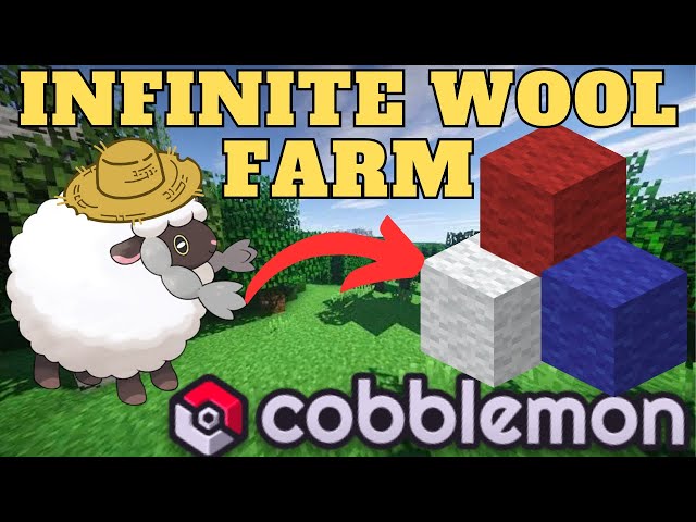 I Built An Automatic Wooloo Wool Farm In Cobblemon! The Best Cobblemon Let's Play Ep 11