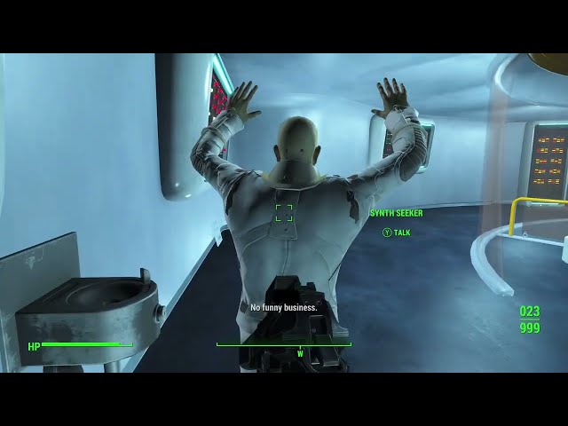 Fallout 4 - Entering Institute before talking to Father (bug)