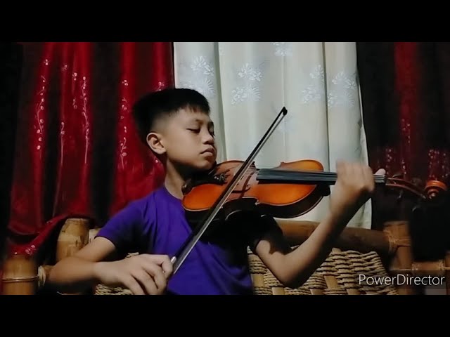 Lord Heal Our Land - Violin Cover by SHAMMAH ALEGADO Hype Kang Bata Ka Grand Champion