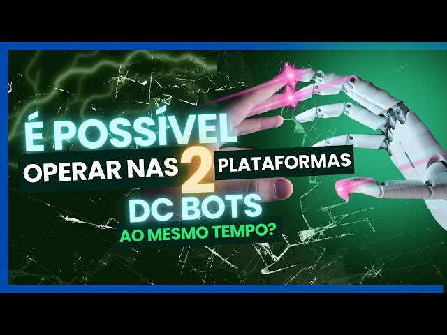 Operações Nas 2 Plataformas Da DC BOTS Ao Mesmo Tempo. Lucro Fracionado e Micro Seções.