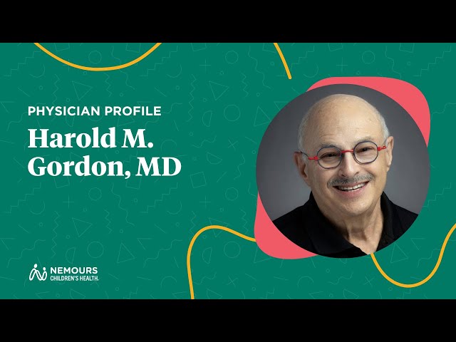 Meet Dr. Harold Gordon, Your Caring Pediatrician in Ardmore, PA | Nemours Children’s Health, Ardmore