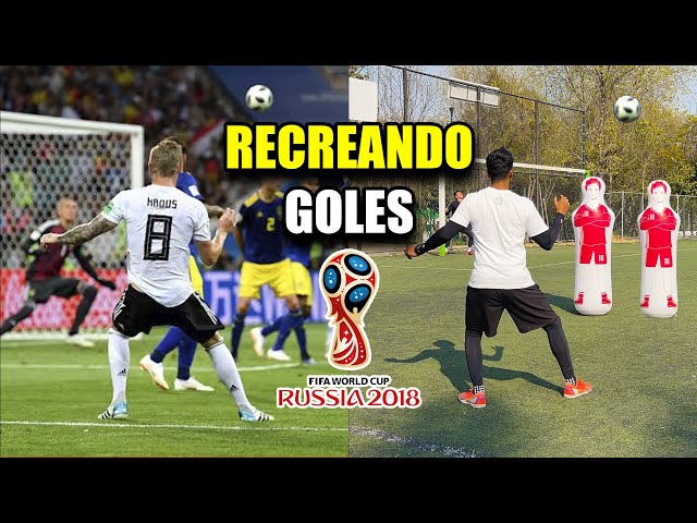 IMITANDO los MEJORES GOLES del MUNDIAL de RUSIA 2018 por $10,000 🥅⚽️ RETOS de FUTBOL EPICOS 😱