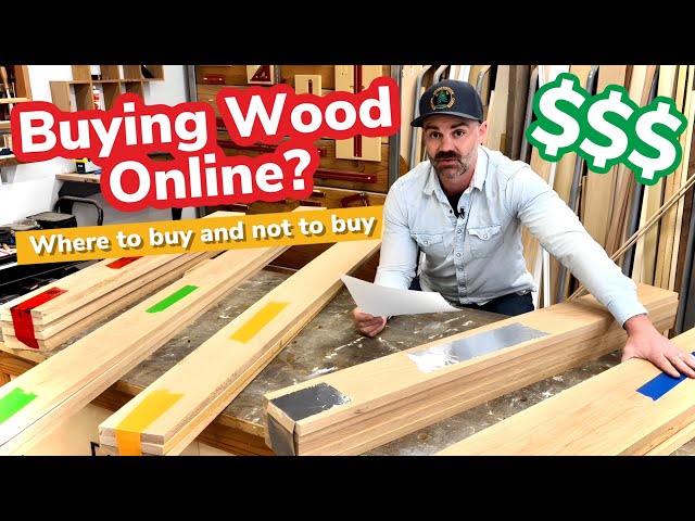 A Thousand Dollars Worth of Wood || Buying Wood Online