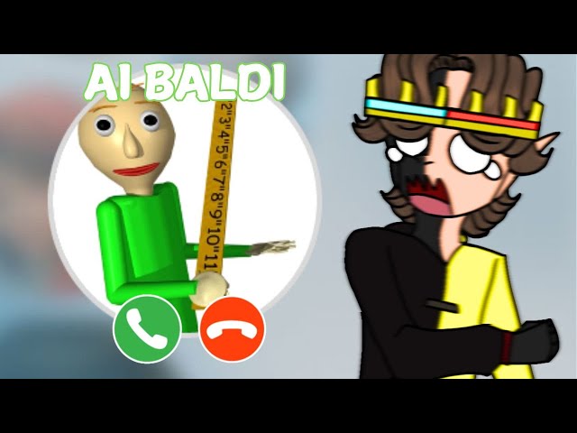 HAVING A SERIOUS TALK WITH BALDI ON CHARACTER AI! 🤔📚