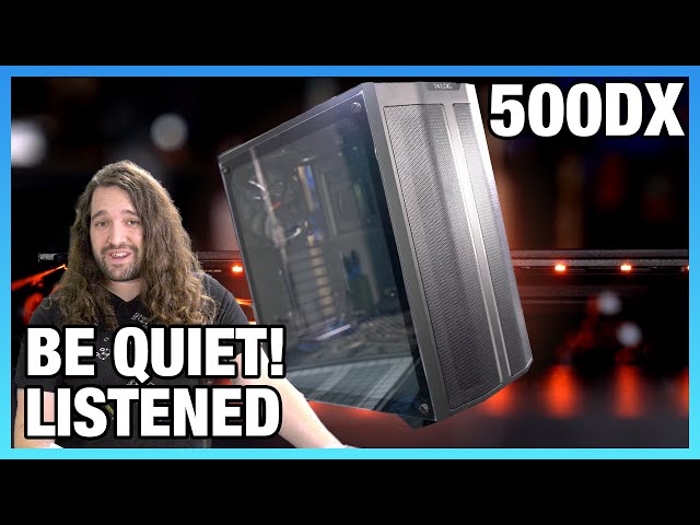 be quiet! Pure Base 500DX Case Review: Mesh Thermals, Noise, & Quality