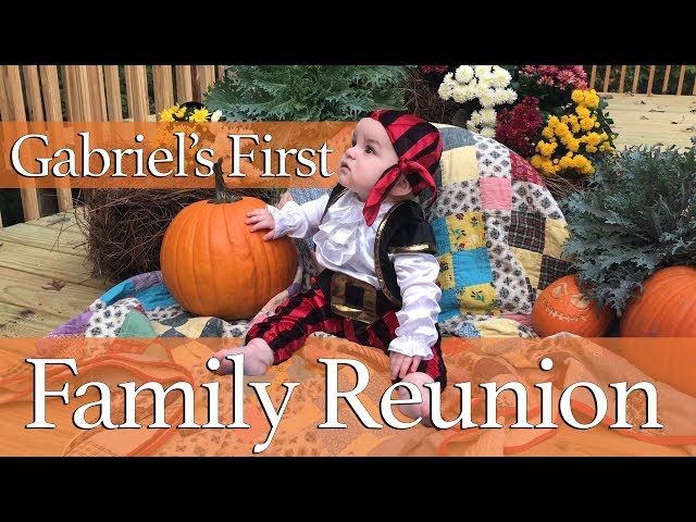 Gabriel's First Family Reunion & A Halloween Photo Shoot