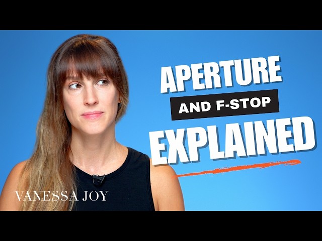 What is f-stop and aperture in photography?