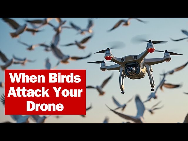 When Birds Attack Drones! There Is A Solution.