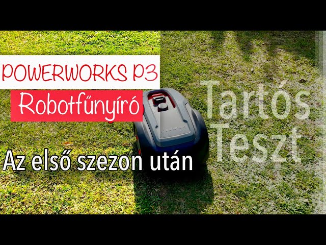 Fűnyírás? Többet nem kell! Powerworks P3  Robotfűnyíró - Előnyök és hátrányok #teszt