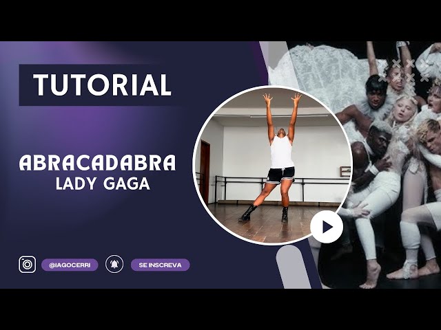 ABRACADABRA (Coreografia / Coreography) - Lady Gaga | TUTORIAL