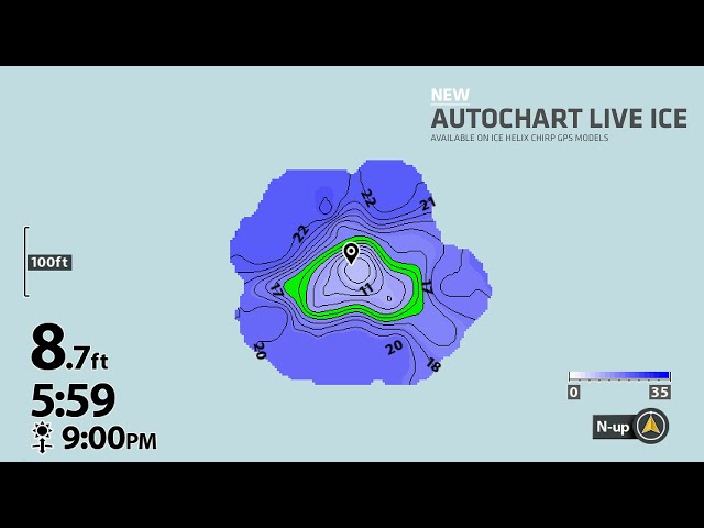 AutoChart Live Ice - Humminbird ICE HELIX