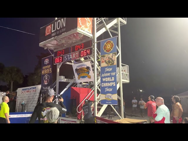 Firefighter Challenge - James Spagnuolo- Fort Pierce (Nationals) 2022