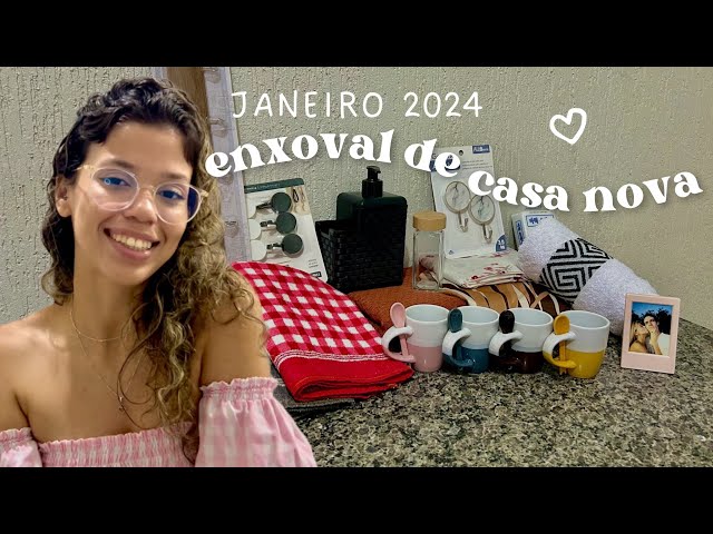 ✨ enxoval de casa nova: tudo que ganhei e comprei em janeiro #3