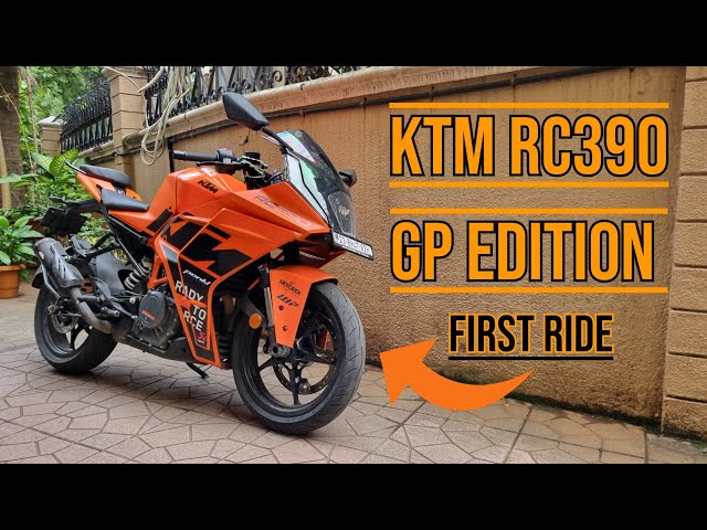 🔥 Pulsar RS200 Owner Rides KTM RC390 GP Edition - First Ride - Aprilia RS 457 & Kawasaki Ninja ZX4R