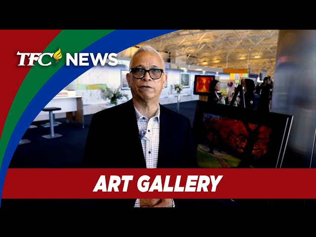 FilAm visual artist showcases art at New York's JFK Airport | TFC News New York, USA