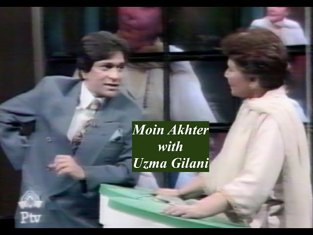 Moin Akhter with Uzma Gilani | HD |: Dhanak TV USA