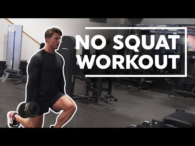 No Squat Leg Workout | Back Injury Training | Steve Cook Vlog