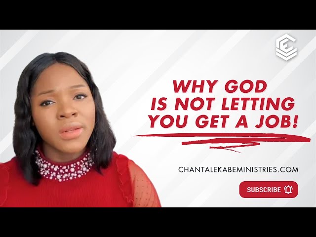 WHY GOD Is Not Letting You Get A Job, No Matter How Hard You Try… | Powerfull Prophetic Prayer