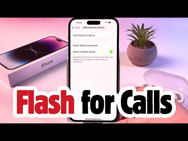 How to Enable LED Flash Alerts for Calls and Messages on iPhone iOS 18