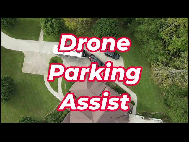 Parking RV with a Drone   1minute 1