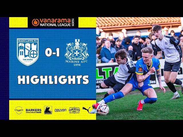 RFC | Radcliffe FC vs Marine AFC - Highlights