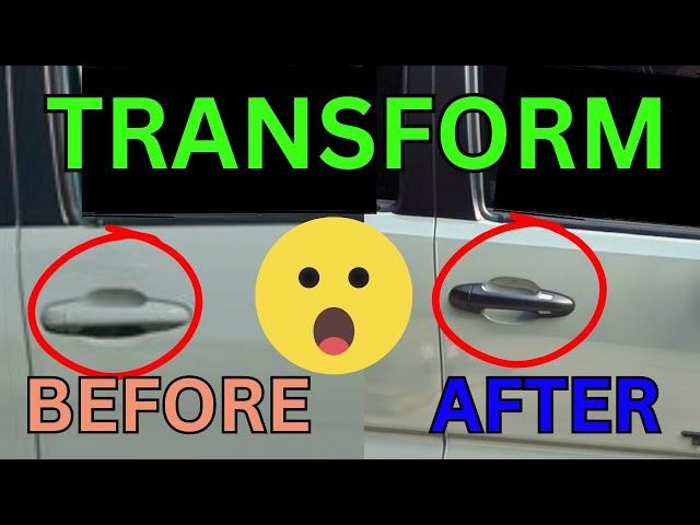 Tacoma Transformation: Easy Door Handle Upgrade!