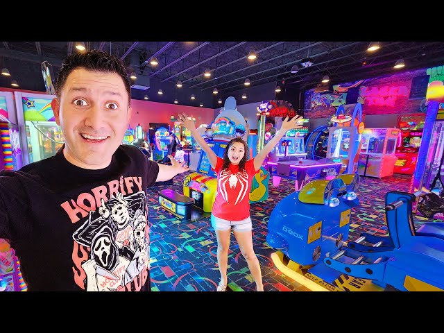 We Played ALL the Ticket Games in This Arcade!