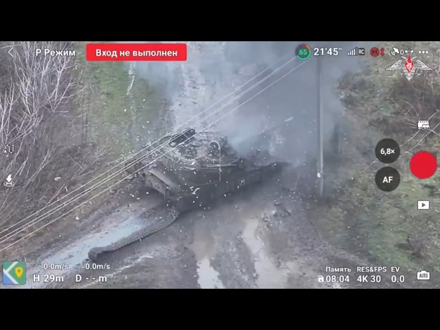 Ukrainian army launches Kursk offensive, but Russian drones destroy Ukrainian tanks