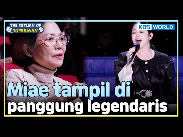 [IND/ENG] Orang Tua & Anak-anak Miae Bangga Padanya | The Return of Superman | KBS WORLD TV 250119