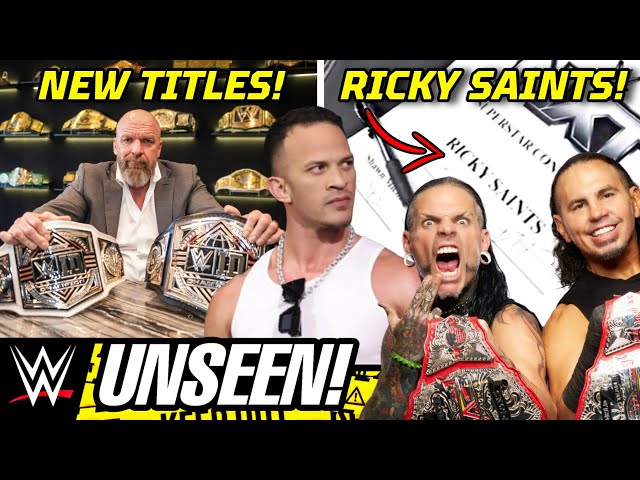 HARDY BOYZ RETURNING TO WWE! New WWE ID Championships! Ricky Saints! WWE News & Rumors