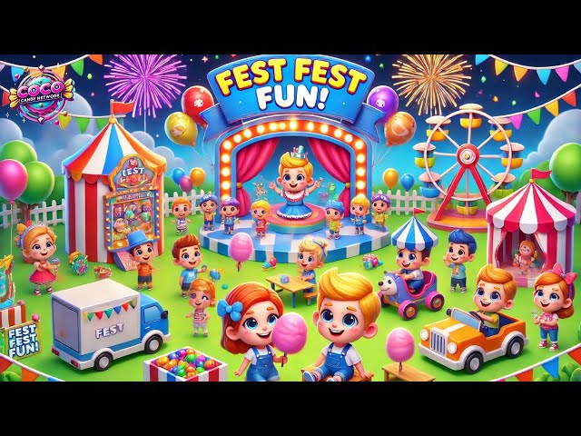 Fest Fest Fun! | The Ultimate Kids' Festival Song 🎶 Dance, Sing & Play All Day!