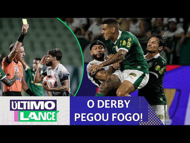 PALMEIRAS E CORINTHIANS FICAM NO EMPATE EM DERBY COM EXPULSÃO E MUITA POLÊMICA | ÚLTIMO LANCE