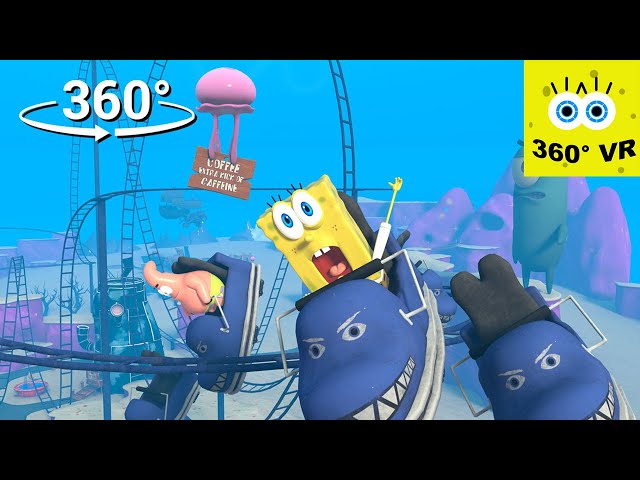 SpongeBob Roller Coaster VR 360°