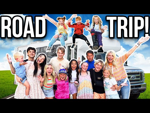 HOW to ROAD TRiP WiTH 12 KIDS *What NOT to do* || TRAVELiNG KiTS!!