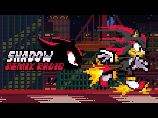 🦔 ⚫ 🔴 Shadow Remix Radio [24/7] - Covers and Remixes of Shadow the Hedgehog music