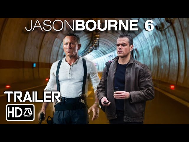 JASON BOURNE 6: REBOURNE  Trailer (HD) Matt Damon, Daniel Craig | James Bond Crossover (Fan Made #9)